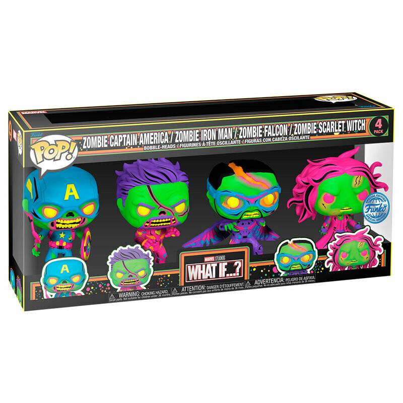 Funko POP 4er Figuren-Set Marvel Was wäre wenn...? Exklusiv