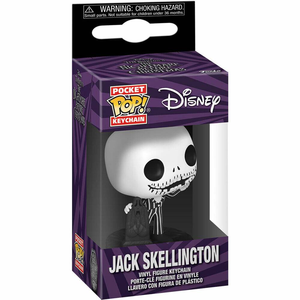 Tasche POP Schlü sselanhä nger Disney Nightmare Before Christmas 30. Jahrestag Jack Skellington