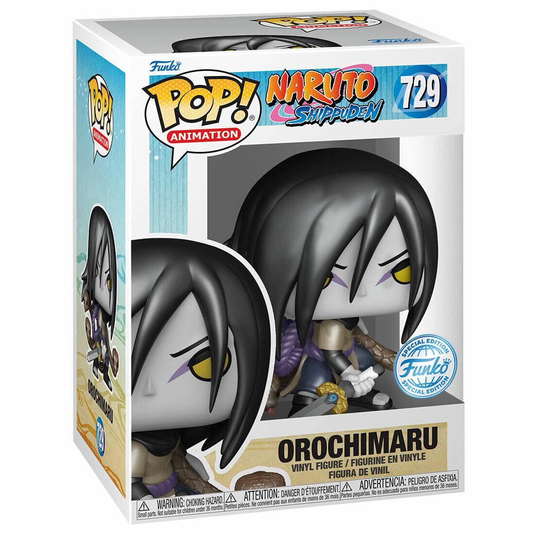 Set Figur POP & Tee Naruto Shippuden Orochimaru