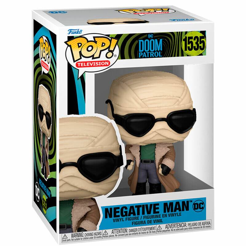 POP Figur DC Comics Doom Patrol Negative Man