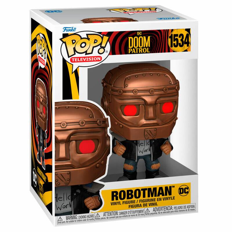 POP Figur DC Comics Doom Patrol Robotman