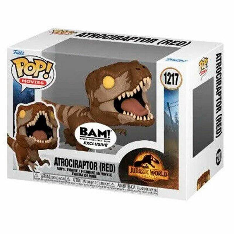 POP Figur Jurassic World 3 Atrociraptor Rot Exklusiv