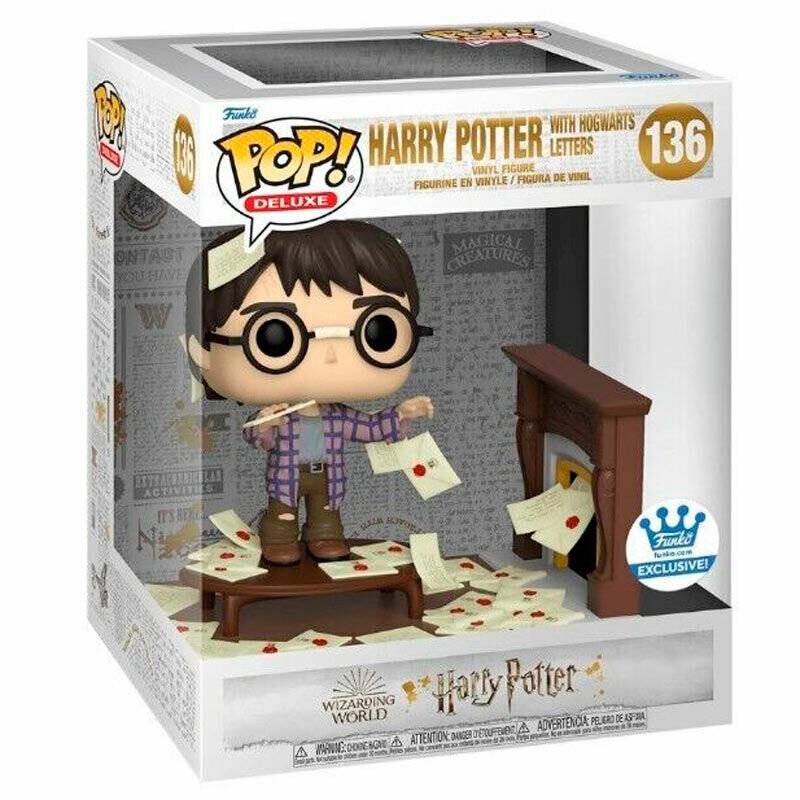 POP-Figur Deluxe Harry Potter Jahrestag Harry Potter mit Hogwarts-Briefen Exklusiv