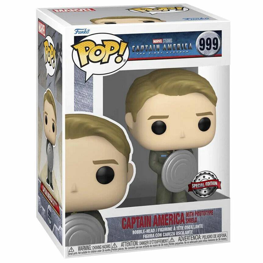 POP Figur Marvel Captain America - Captain America Exklusiv