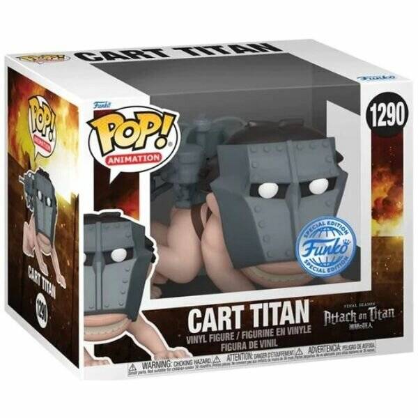 POP Figur Super Attack On Titan Cart Titan Exklusiv