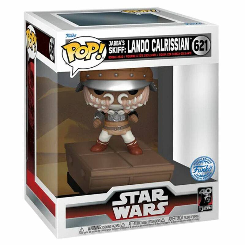 POP-Figur Deluxe Star Wars Jabba Skiff Lando Calrissian Exklusiv