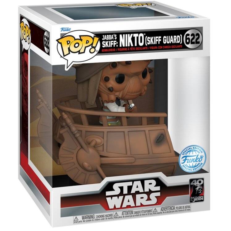 POP Figur Deluxe Star Wars Nikto Skiff Guard Exklusiv