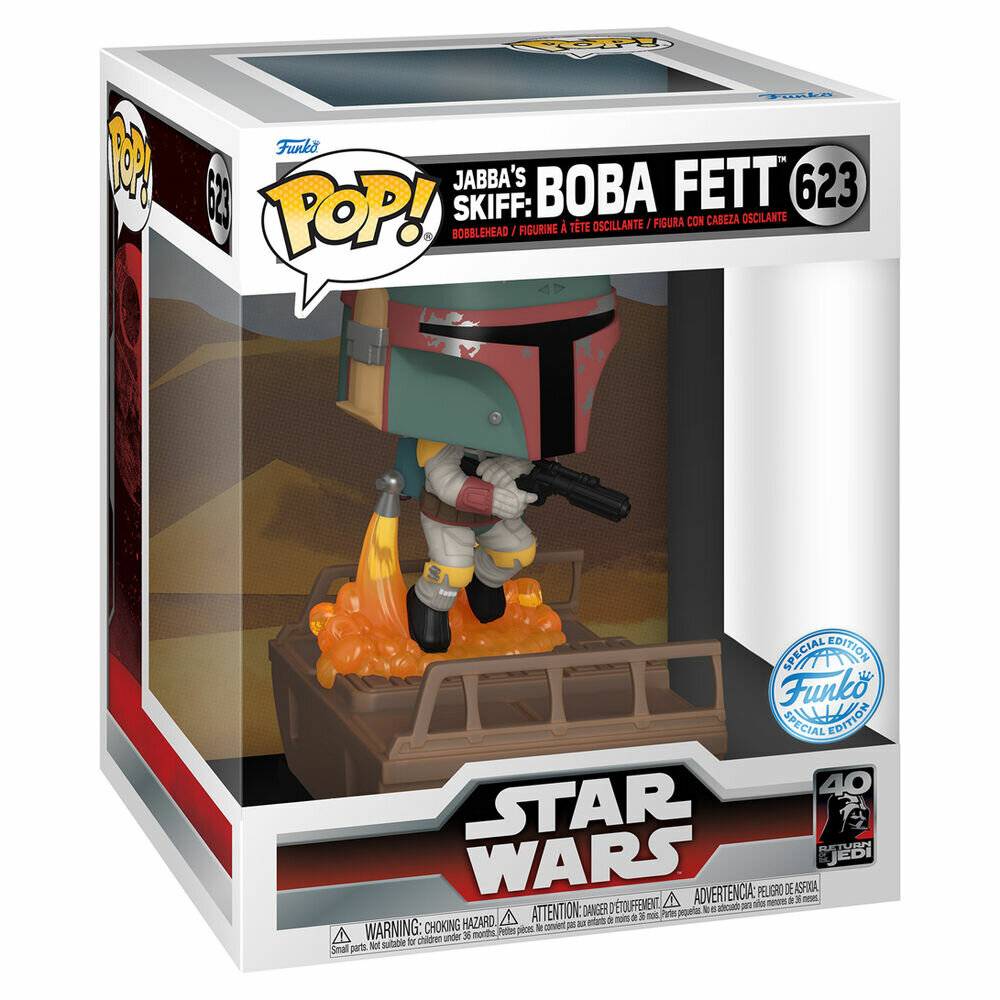 POP-Figur Deluxe Star Wars Boba Fett Exklusiv