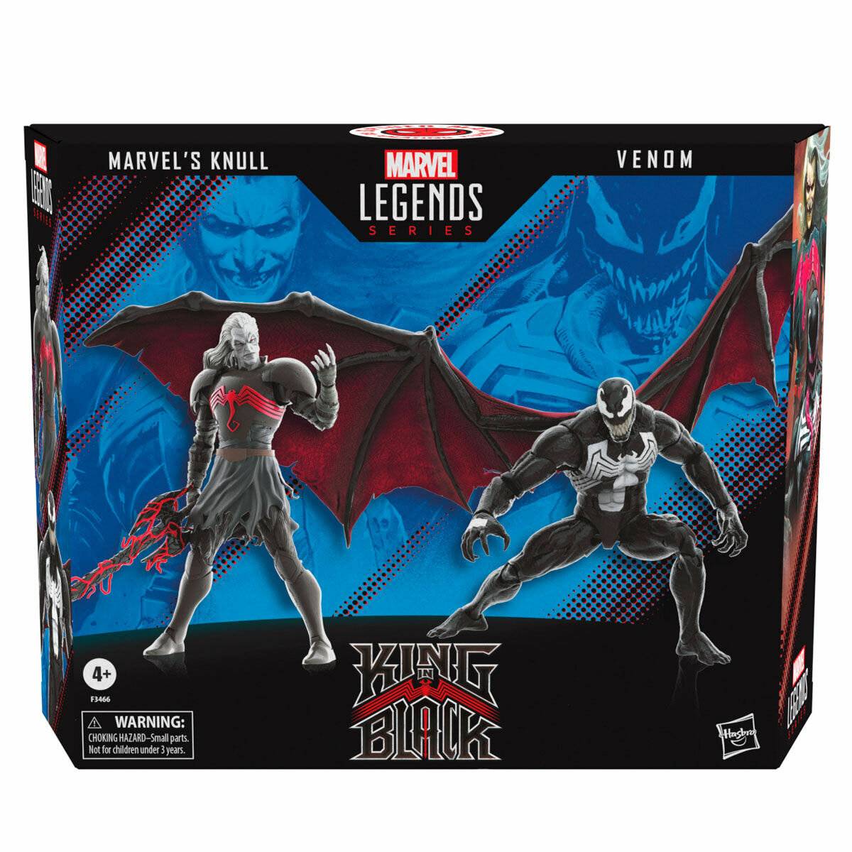 Hasbro Marvel Legends König in Schwarz Marvel Knull und Venom Set 2 Figuren 15cm