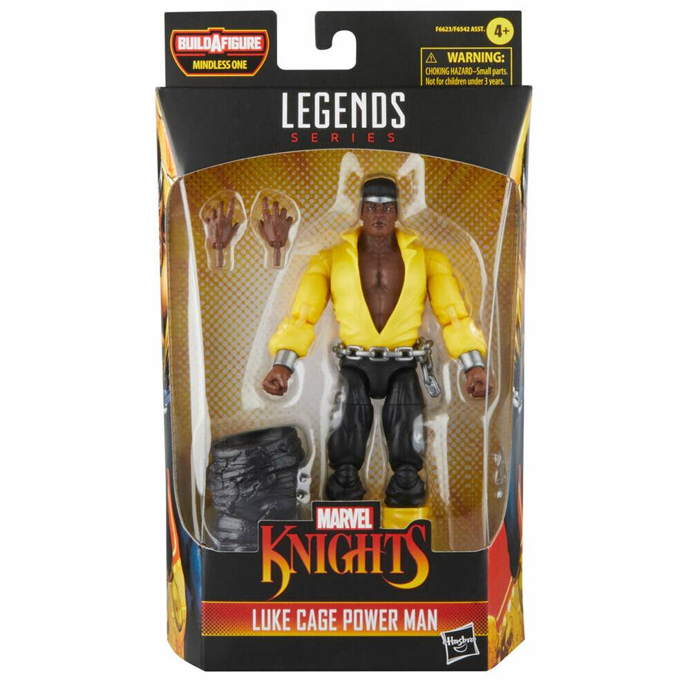 Marvel Legends Serie Knights Luke Cage Power Man Bullseye Figur 15cm