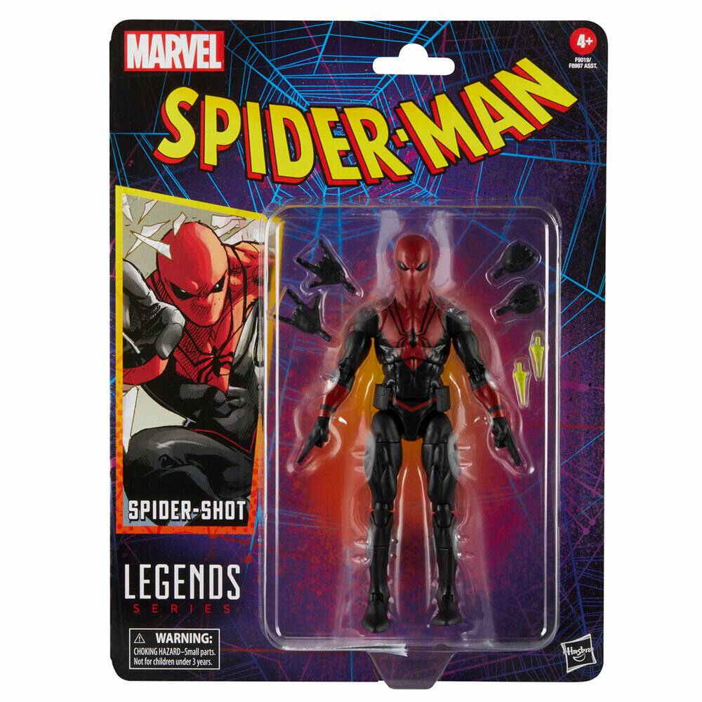 Marvel Spiderman Spider-Shot Figur 15cm