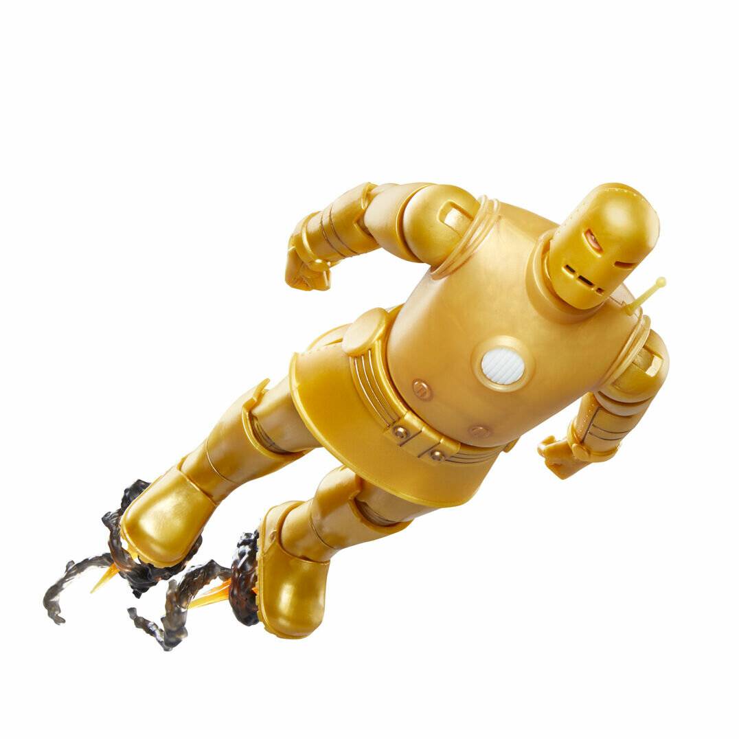 Hasbro Marvel Iron Man - Iron Man Modell 01-Gold Figur 15cm
