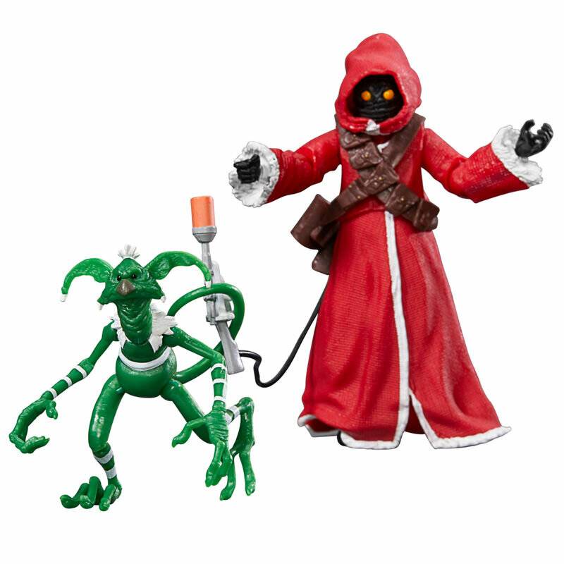 Hasbro Star Wars Jawa &amp; Salacious B. Crumb Holiday Edition Figuren 15-10cm