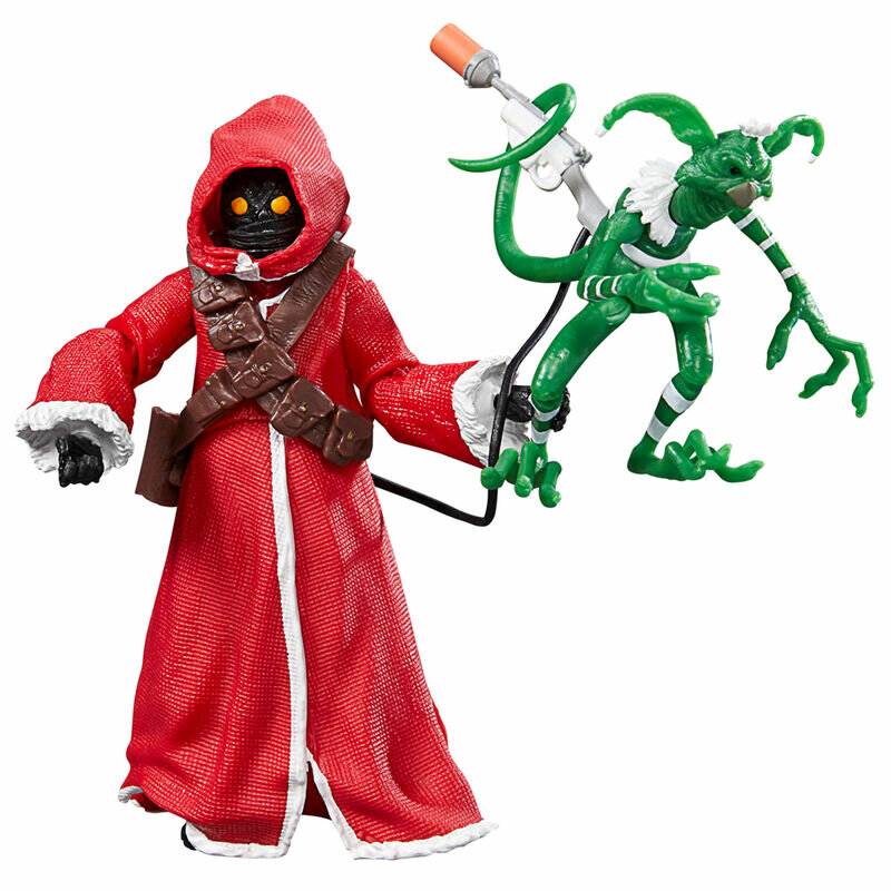 Hasbro Star Wars Jawa &amp; Salacious B. Crumb Holiday Edition Figuren 15-10cm