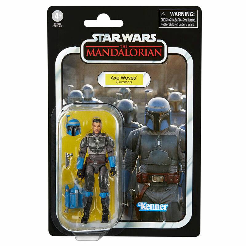 Hasbro Star Wars: Die Mandalorianer Axt Woves Freibeuter Figur 9,5cm