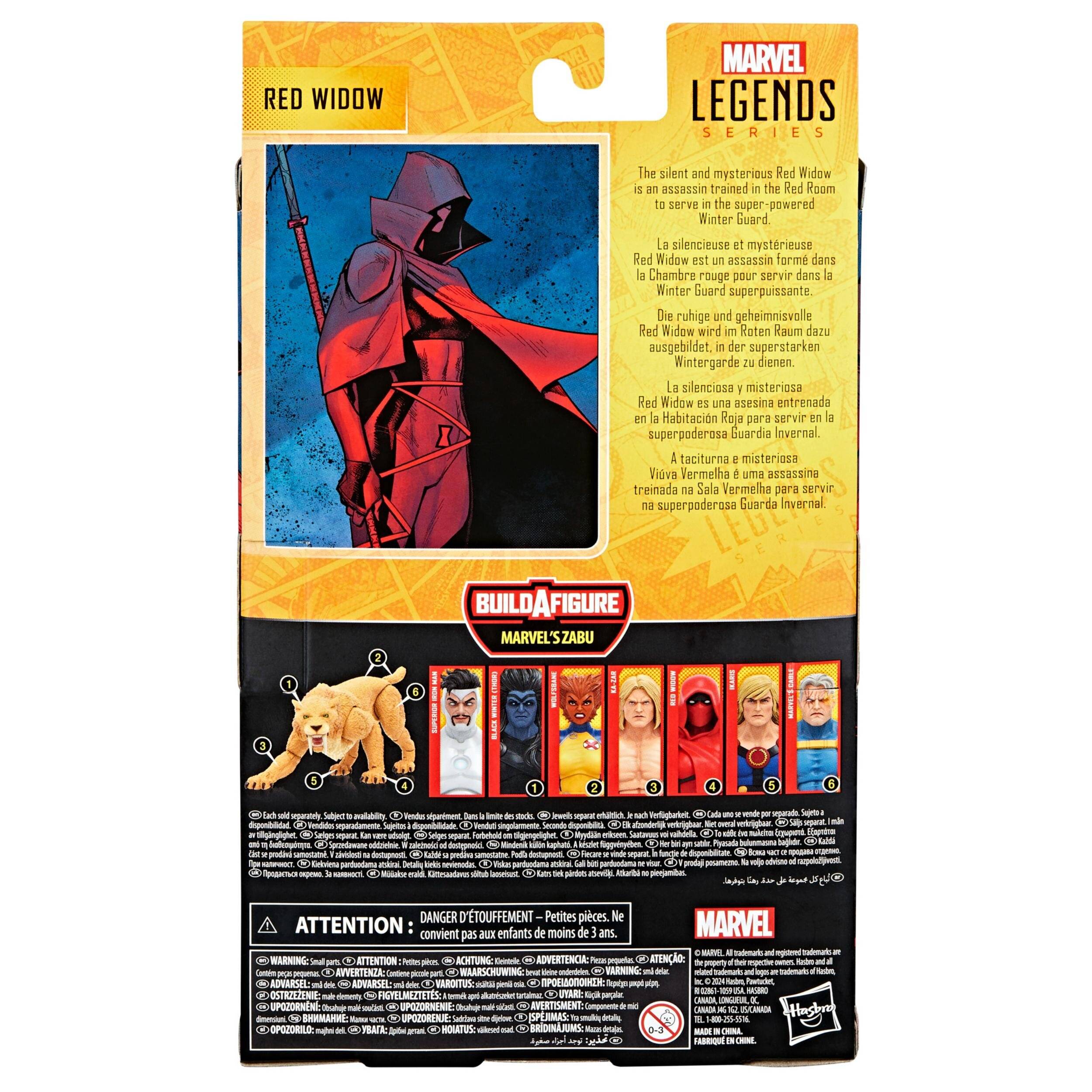 Hasbro Marvel Legends Serie Rote Witwe Figur 15cm