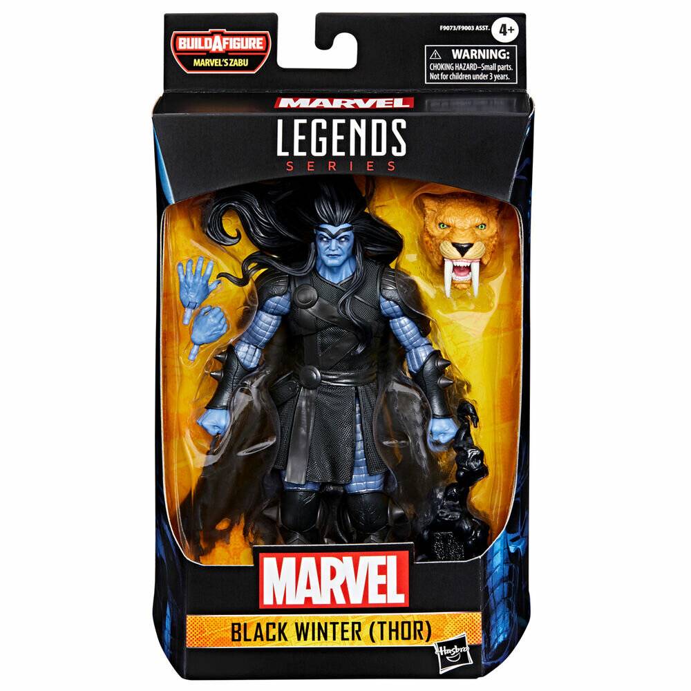 Hasbro Marvel Legends Serie Schwarzer Winter Thor Figur 15cm