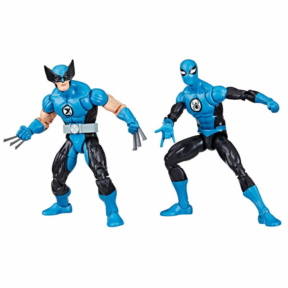 Marvel Fantastische vier Wolverine Spiderman Pack 2 Figuren 15cm