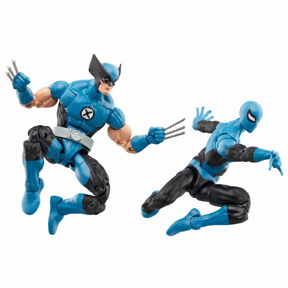 Hasbro Marvel Fantastische vier Wolverine Spiderman Pack 2 Figuren 15cm