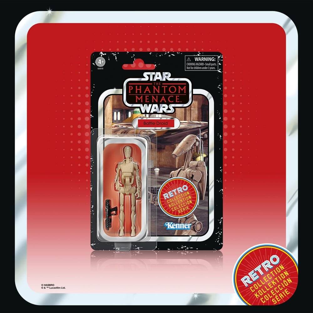 Hasbro Star Wars Phantom der Bedrohung Set Figuren 9,5cm