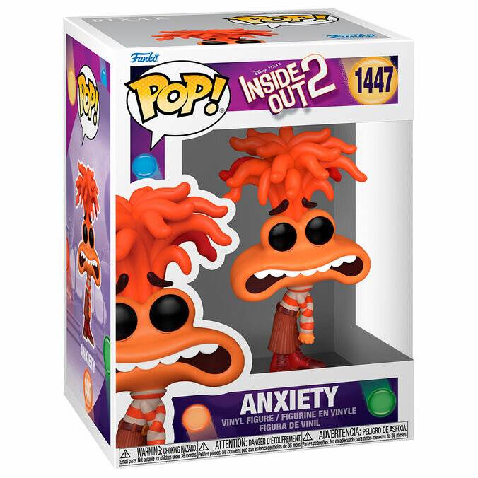 Alles steht Kopf 2 POP! Disney Vinyl Figur Anxiety 9 cm