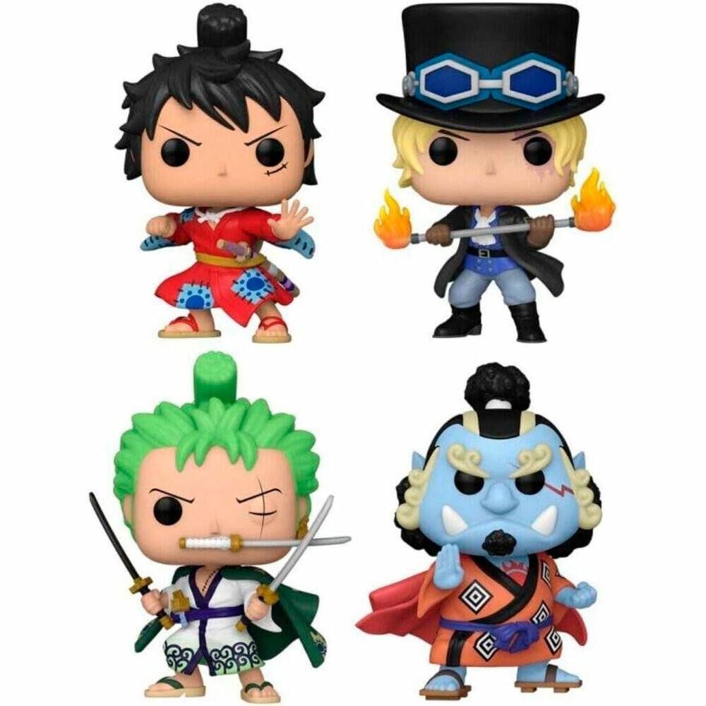 POP Pack 4 Figuren One Piece Exklusiv