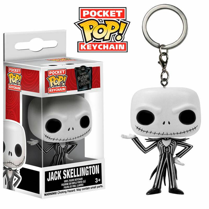 Pocket Pop Schlü sselanhä nger Nightmare before Christmas Jack Skellington