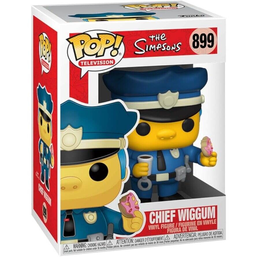 POP-Figur Simpsons Hä uptling Wiggum