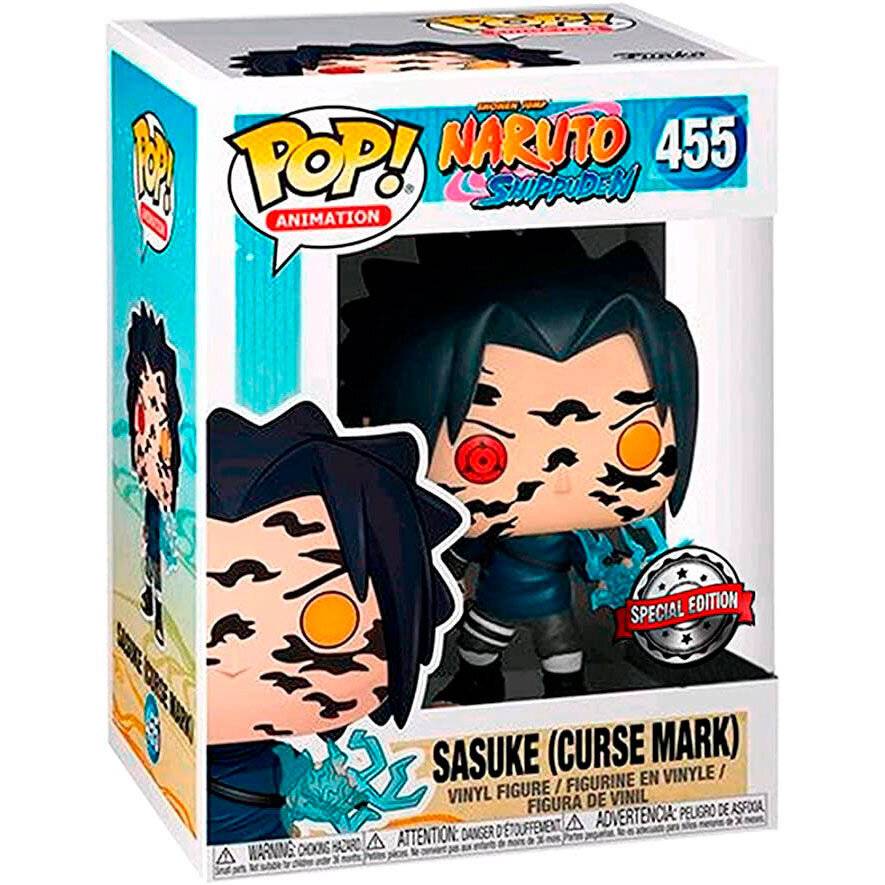 POP Figur Naruto Shippuden Sasuke Fluchzeichen Exklusiv