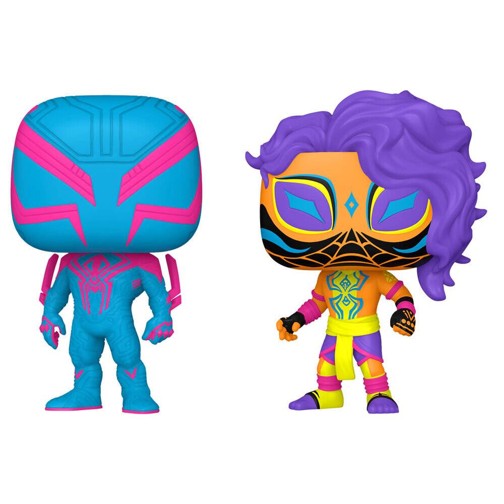 POP Pack 2 Figuren Spider-Man - Spider-Man 2099 & Spider-Man Indien Exklusiv