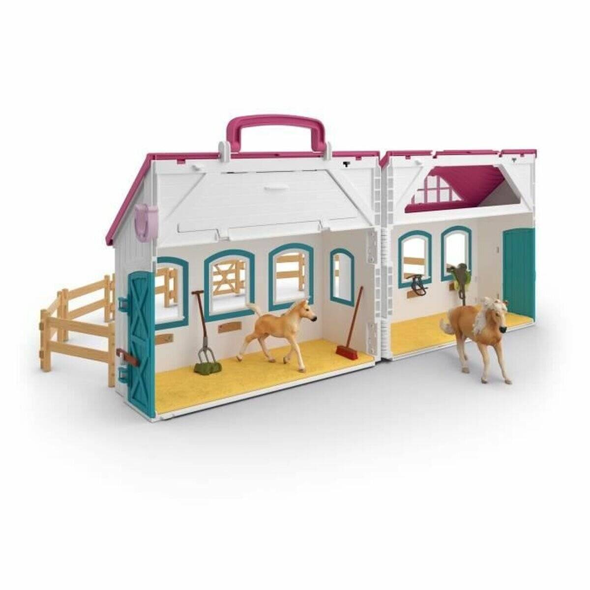 SCHLEICH - Horse Club Offenstall""Kleines Hufeisen""