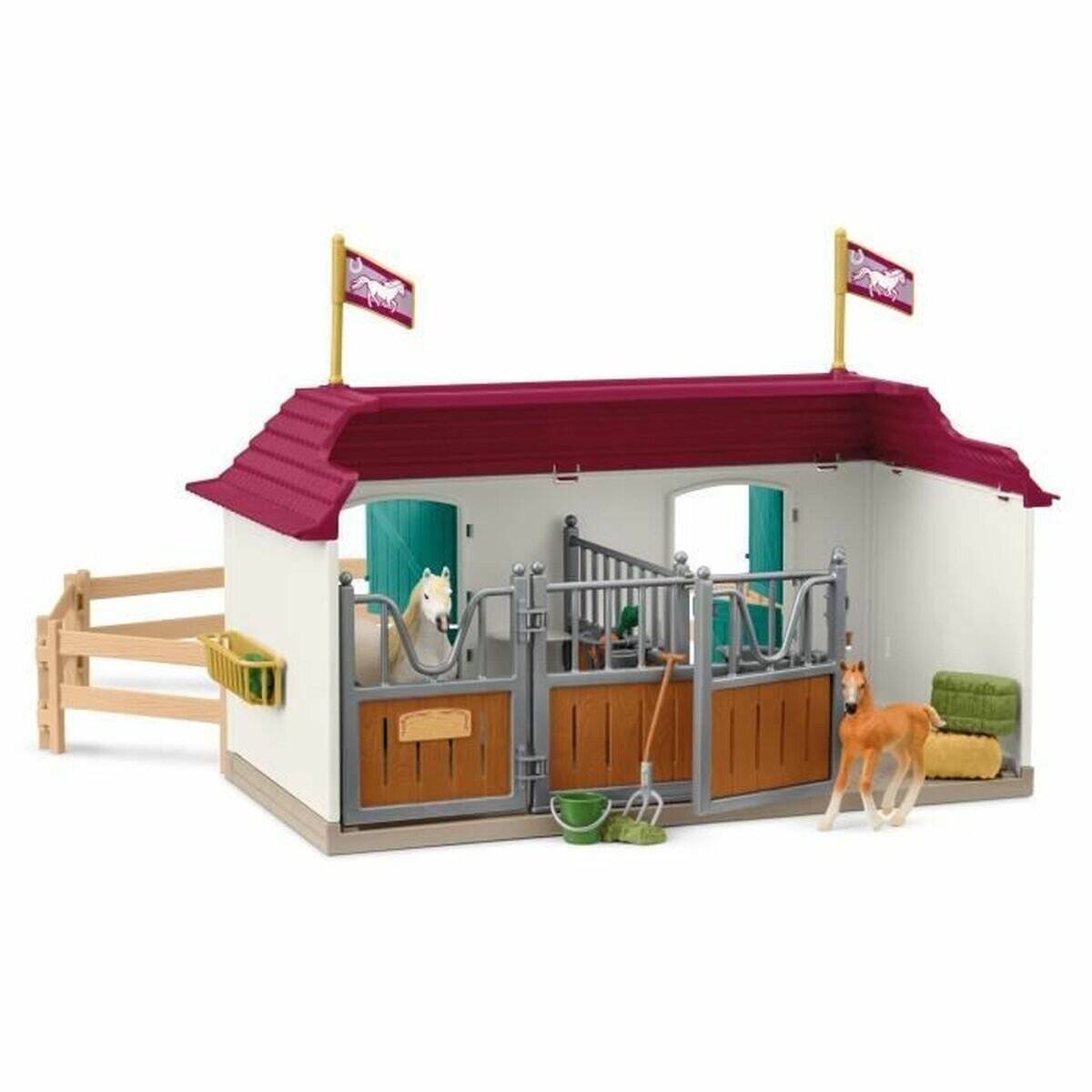 Schleich Horse Club Lakeside Pferdehof 42706 ab 5 Jahren 179 Teile Pferde Stall
