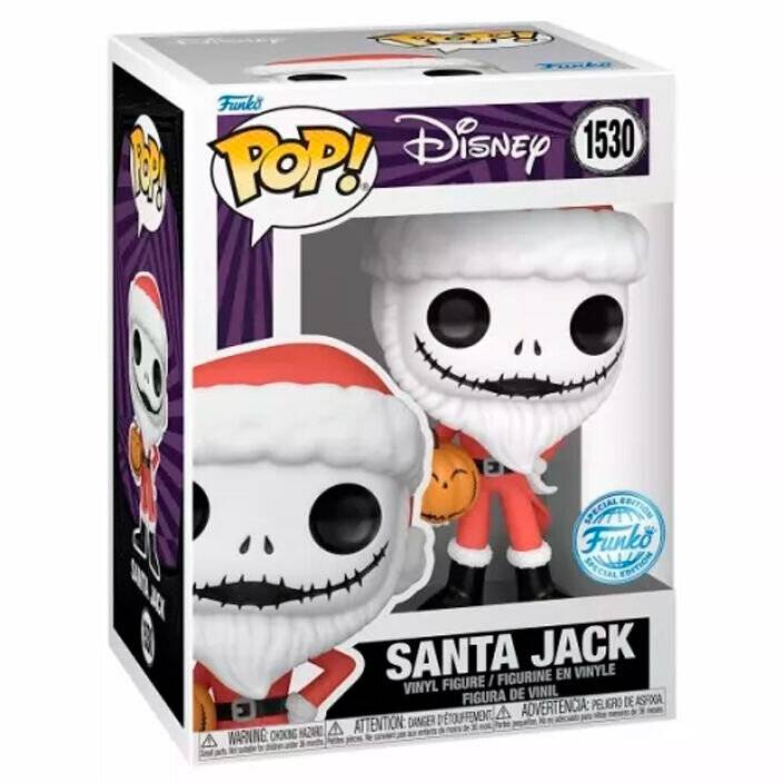 POP Figur Disney Nightmare Before Christmas Santa Jack Exklusiv