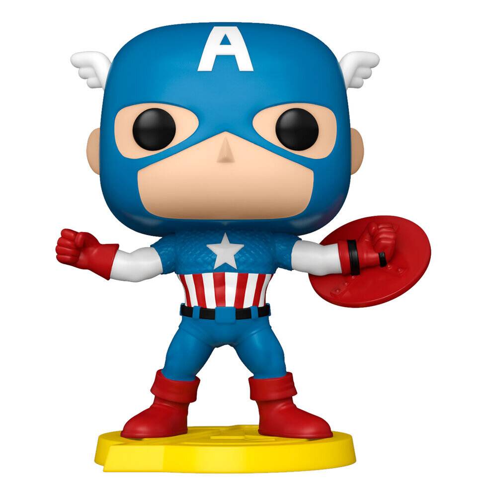 POP Figur Comic Cover Marvel Avengers Captain America Exklusiv