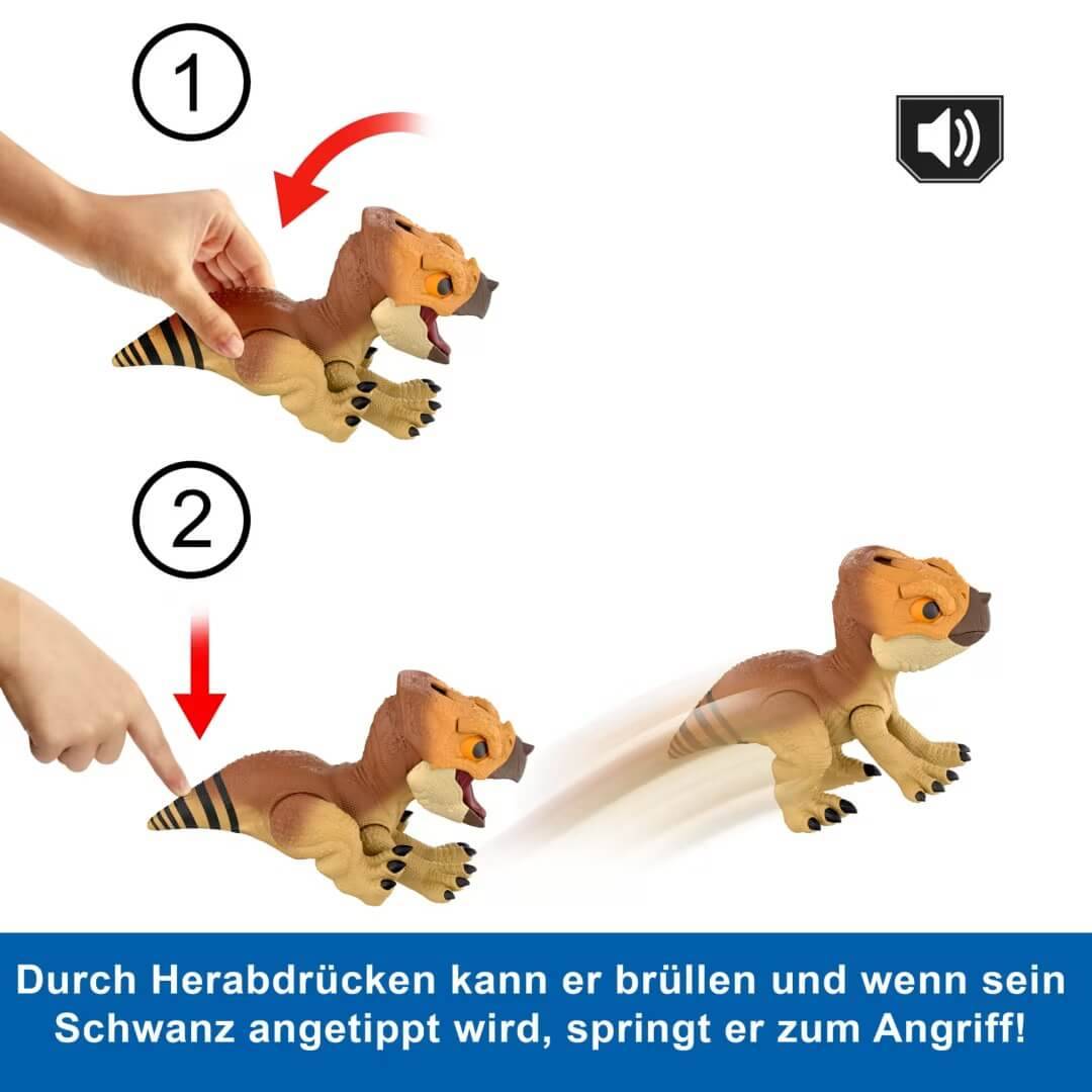 Mattel JGC01 - "Jurassic World: DIE WIEDERGEBURT" Interactive Roar Back Species (Arbeitstitel)