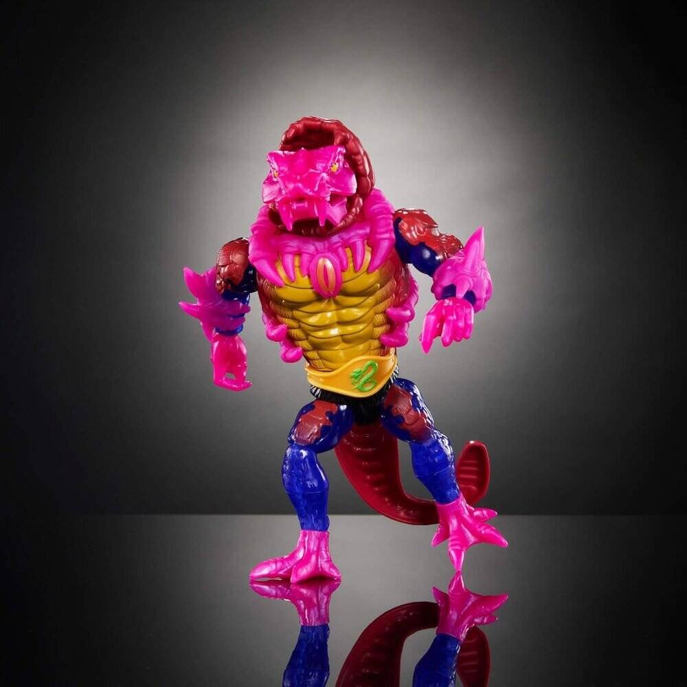Masters of the Universe Turtles of Grayskull Rattlor Figur 14cm