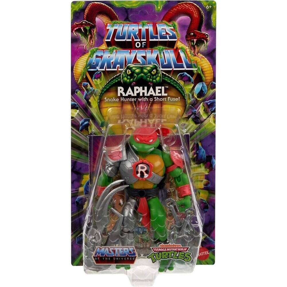Masters of the Universe Turtles of Grayskull Raphael Figur 14cm