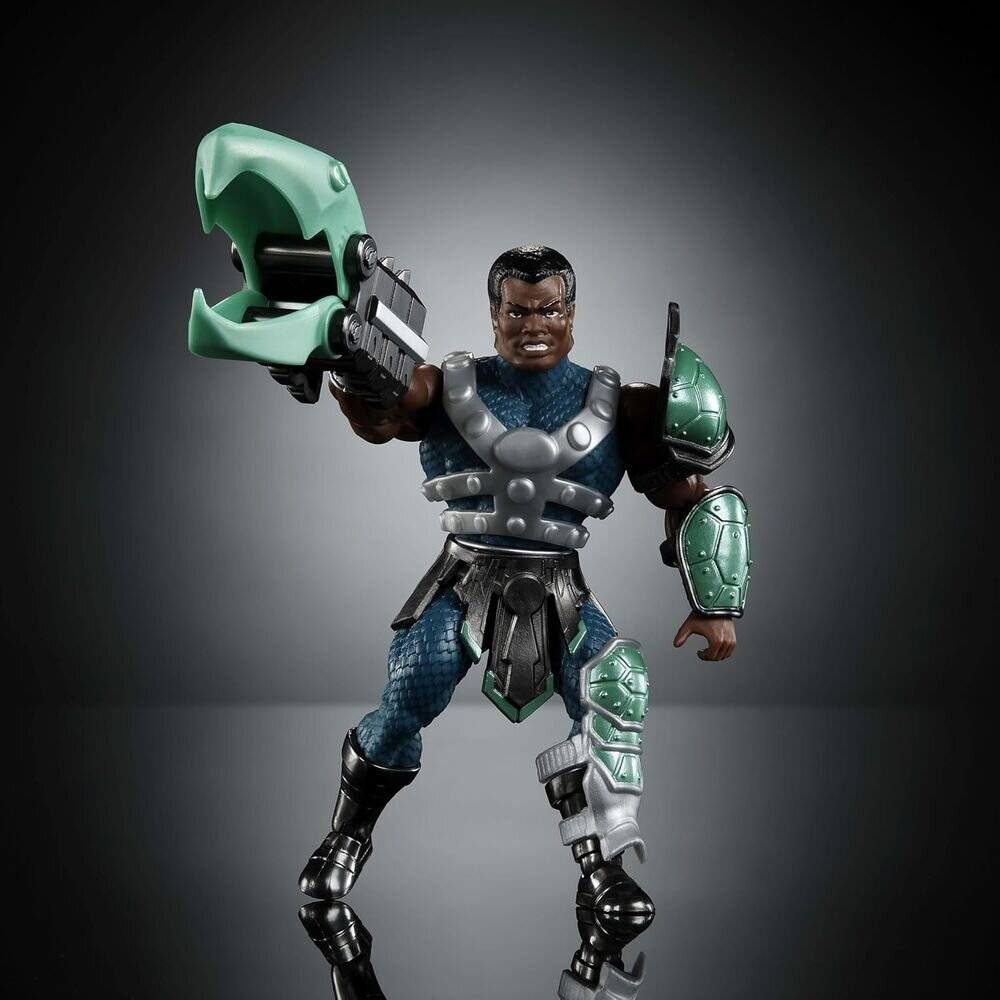 Masters of the Universe Turtles of Grayskull Clamp Champ Figur 14cm