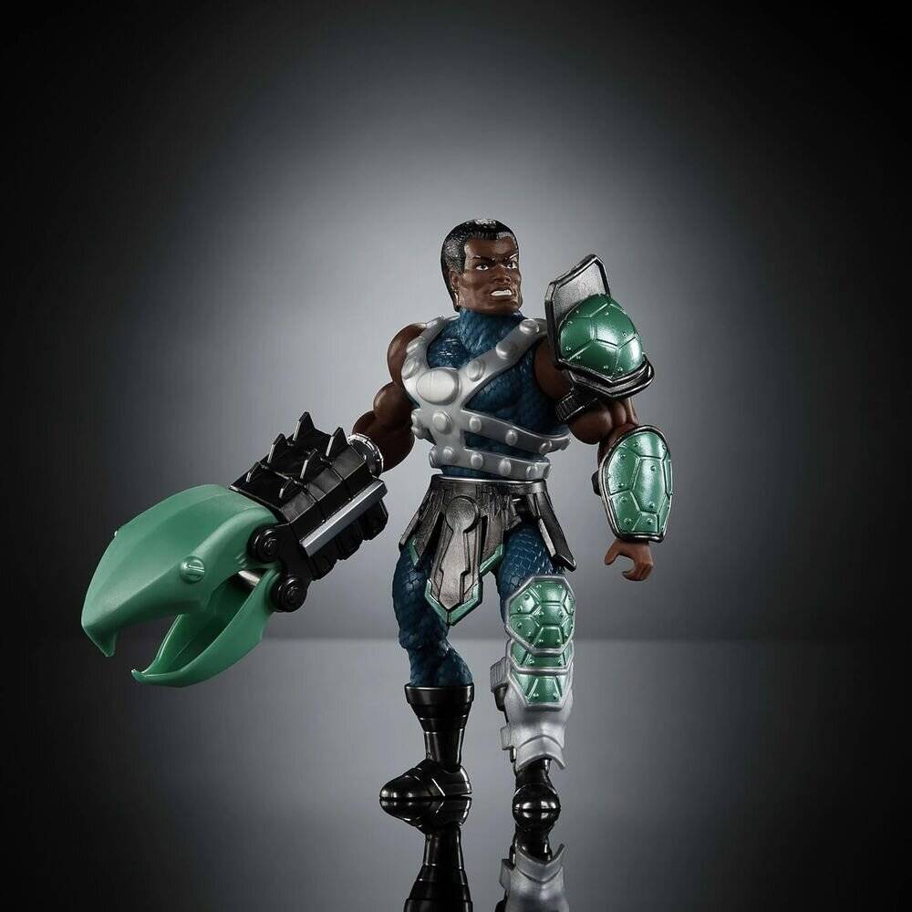 Masters of the Universe Turtles of Grayskull Clamp Champ Figur 14cm