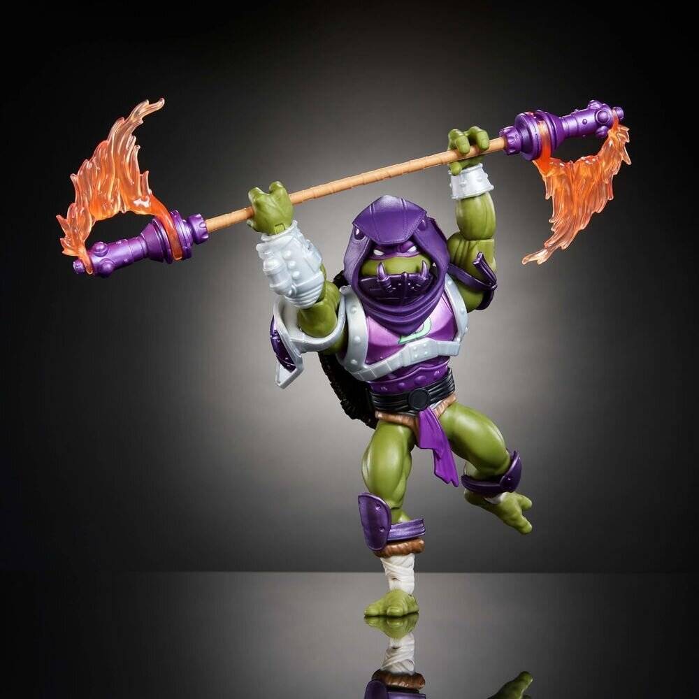 Masters of the Universe Turtles of Grayskull Donatello Figur 14cm