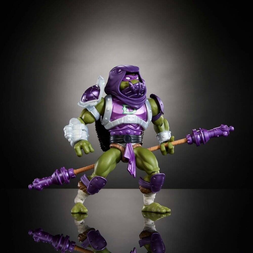 Masters of the Universe Turtles of Grayskull Donatello Figur 14cm