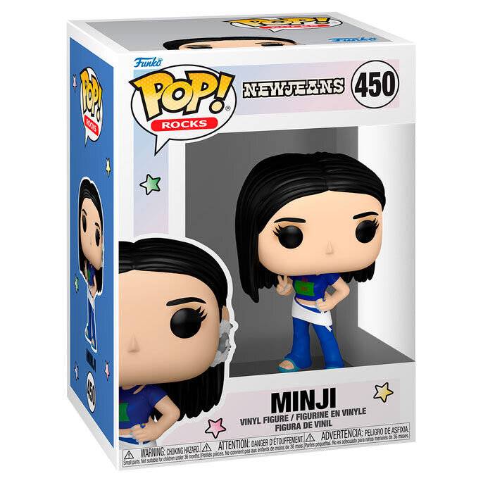 New Jeans POP! Rocks Vinyl Figur Minji 9 cm