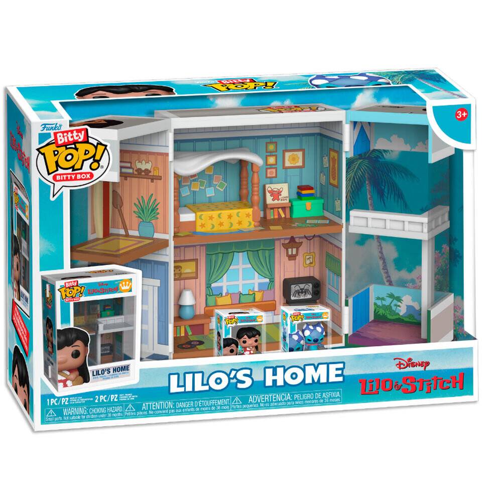Lilo & Stitch Bitty POP! Boxes Vinyl Figur Lilo's Home