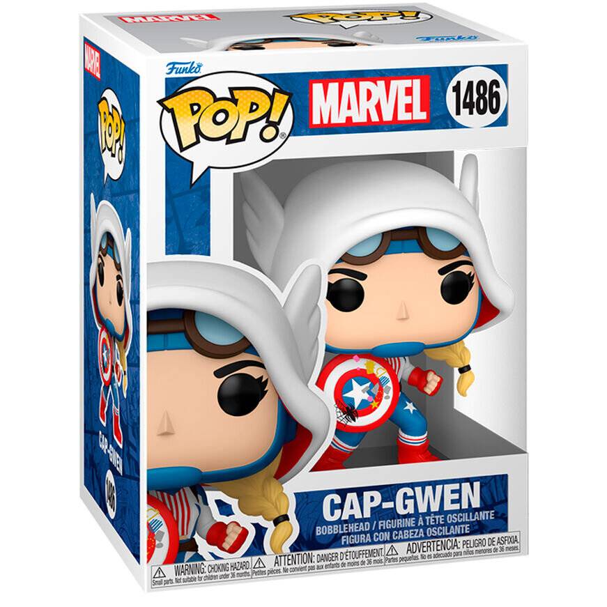 POP-Figur Marvel Cap-Gwen