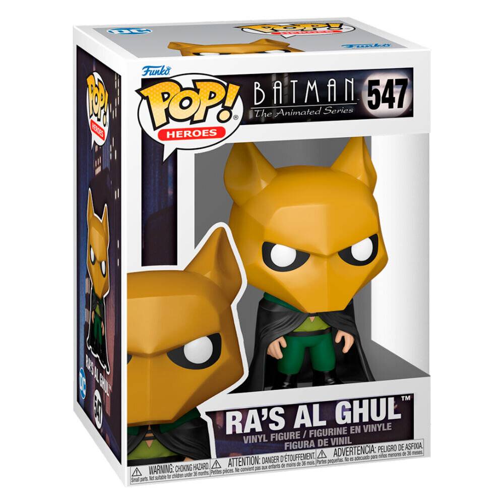 Batman: The Animated Series POP! Animation Vinyl Figur Ras al Ghul 9 cm