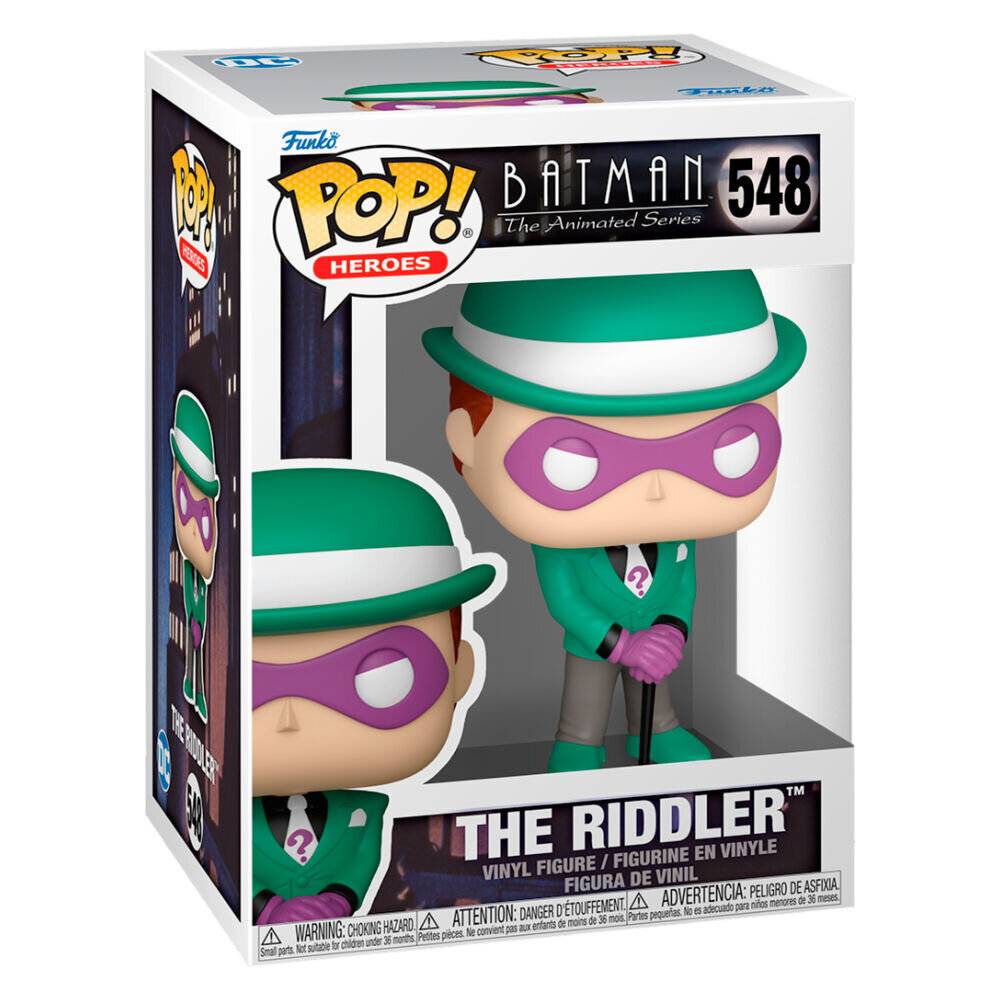 Batman: The Animated Series POP! Animation Vinyl Figur The Riddler 9 cm
