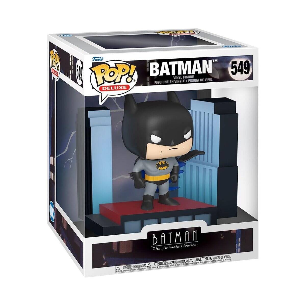 Batman The Animated Series POP! Deluxe Vinyl Figur Batman on Rooftop 9 cm
