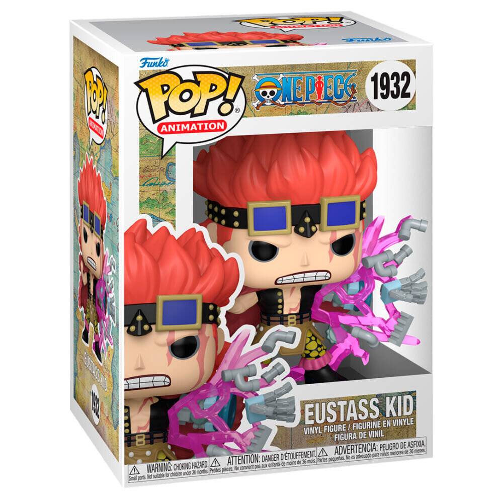 One Piece POP! Animation Vinyl Figur Eustass Kid (Awakening) 9 cm
