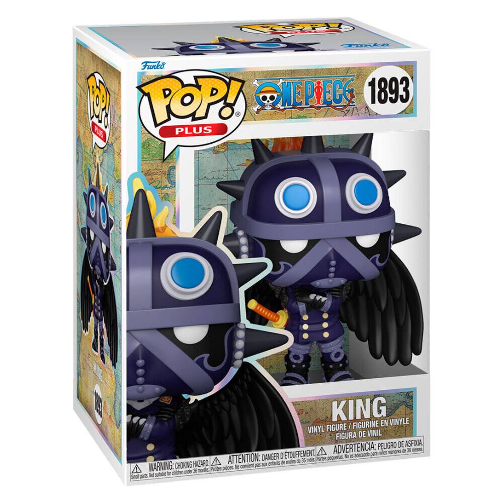 One Piece POP! Plus Animation Vinyl Figur King 9 cm