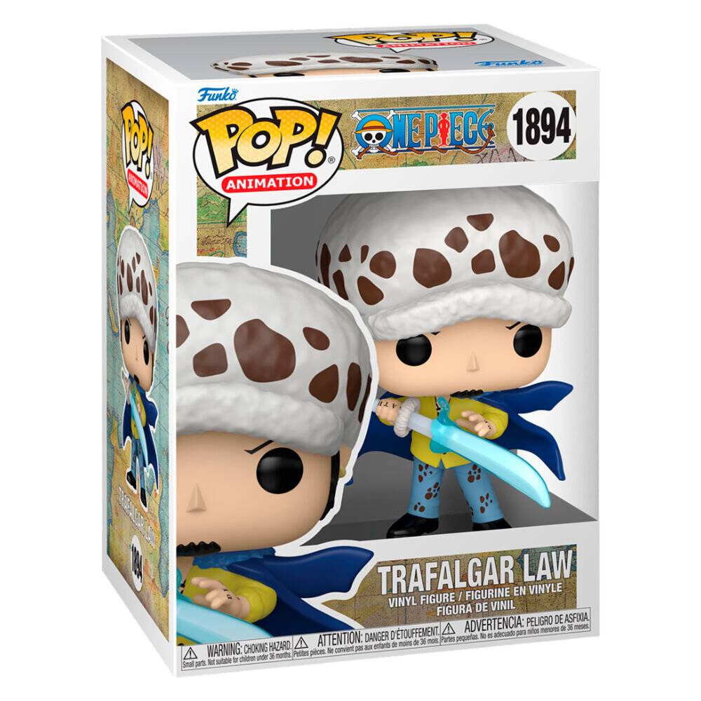 One Piece POP! Animation Vinyl Figur Trafalgar Law 9 cm